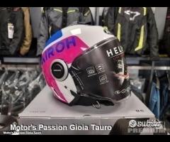 AIROH Casco Jet Helios - UP - Pink Gloss