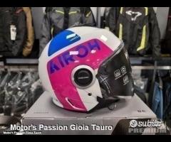 AIROH Casco Jet Helios - UP - Pink Gloss