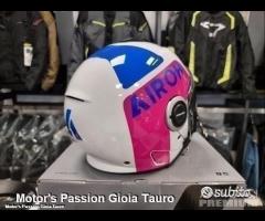 AIROH Casco Jet Helios - UP - Pink Gloss