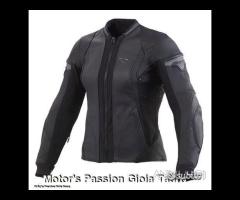 MACNA Giacca Moto Pelle Cyenna Donna Nera 180