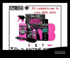 Kit completo per la cura della moto Care Essential