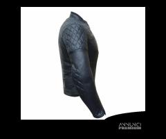 Giacca in pelle nera classica DONNA