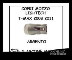 Copri mozzo argento lightech tmax 2008 2011 - 1