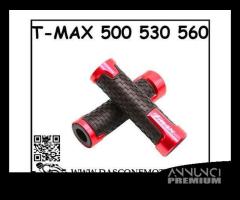 Coppia manopole tmax 500 530 560 rosso