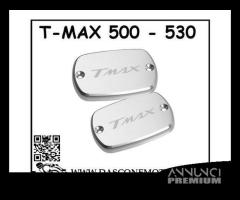 Coperchi freni tmax 500 530 argento - 1