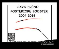 Cavo freno posteriore booster 2004 2016 rosso