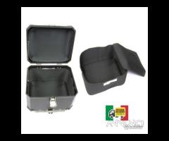 Kit bauletto alluminio piastra schienale borsa box