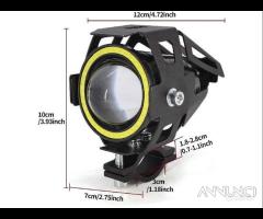 2 Fari supplementari moto U7 LED universale moto