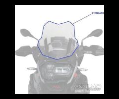 Paravento cupolino nero trasparent R1200gs r1250gs - 16