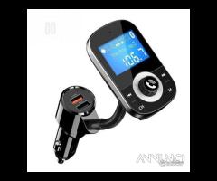 BLUETOOTH AUTO TRASMETTITORE FM ricevitore WIRELES - 1