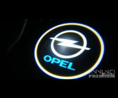 Luci led proiettori logo opel insignia antara 7w