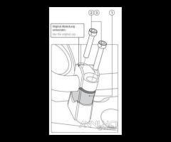 Alza manubrio riser universali moto 40mm 30mm - 18