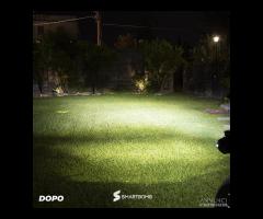 2 Fari moto led 40w + Cablaggio + Staffe Metallo - 6