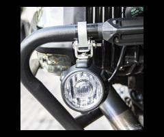 2 Fari moto led 40w + Cablaggio + Staffe Metallo - 9