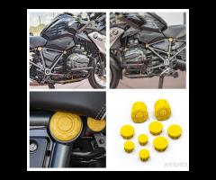 Tappi protezione telaio r1200gs r1250gs GIALLI 40Y