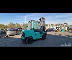 CARRELLO ELEVATORE MITSUBISHI 45 FORCHE GIREVOLI