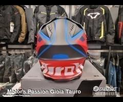 Casco Dual AIROH Commander Boost Red/Blue Matt