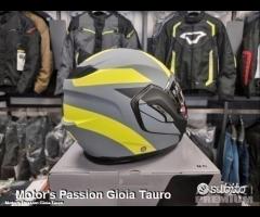 AIROH Casco Modulare REV19 - Leaden - Yellow Matt - 3