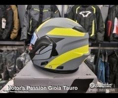 AIROH Casco Modulare REV19 - Leaden - Yellow Matt