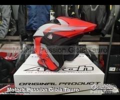 AIROH Casco Jet Trial TRR S - Pure - Orange Matt