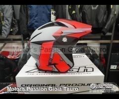 AIROH Casco Jet Trial TRR S - Pure - Orange Matt - 2