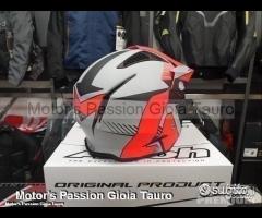 AIROH Casco Jet Trial TRR S - Pure - Orange Matt - 3