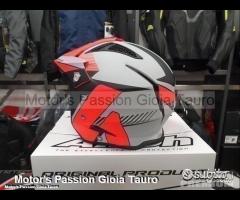 AIROH Casco Jet Trial TRR S - Pure - Orange Matt - 5