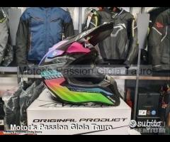 AIROH Casco Cross Wraap - Prism - Matt