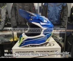 AIROH Casco Cross Wraap Mood Blue Motor's Passio - 7