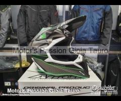 AIROH Casco Cross Wraap Mood Green Motor's Passion