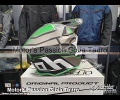 AIROH Casco Cross Wraap Mood Green Motor's Passion