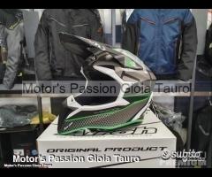 AIROH Casco Cross Wraap Mood Green Motor's Passion - 7