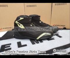 Scarpe Moto Sport FORMA GENESIS Nere - Fluo