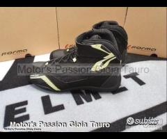 Scarpe Moto Sport FORMA GENESIS Nere - Fluo - 7