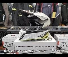 AIROH Casco Cross Twist 2.0 Tech Yellow Motor's Pa - 7