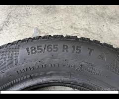 4 Gomme 185/65 R15 Continental invernali95%residui - 3