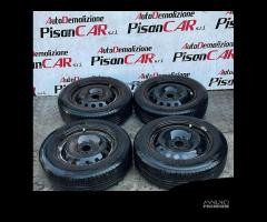 RUOTE CERCHI IN FERRO RENAULT CLIO 2005 4 FORI 185 - 1