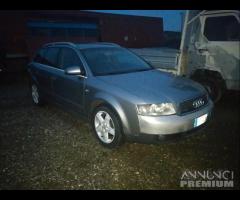 Audi A4 B6 2003 V6 2.5 4x4 Manuale Per Ricambi