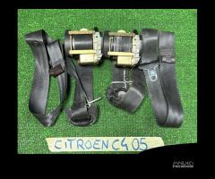 CINTURE DI SICUREZZA ANTERIORI DX SX CITROEN C4 AN - 1