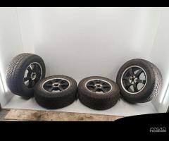 4 Dischi Ruota, Gomme e Dadi Nissan Navara 2.5 D