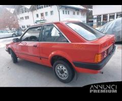 Portellone baule Ford Escort Coupè XR3i 1.1 1982