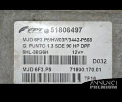 Centralina Motore per Fiat Grande Punto 199A3000