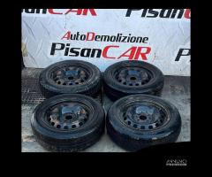 CERCHI RUOTE COMPLETI IN FERRO FIAT PANDA 2012 - 1