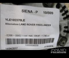 Alternatore Land Rover Freelander 18K4F 1998\u003e2002