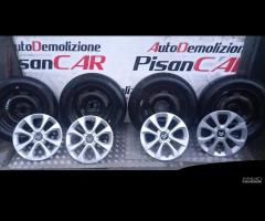 CERCHI IN FERRO CITROEN C3 4 FORI COMPLETE ANNO 20 - 1