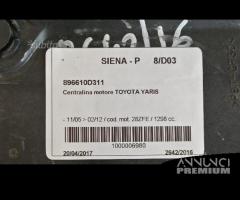 Centralina Motore Toyota Yaris 2SZFE 2007 - 4