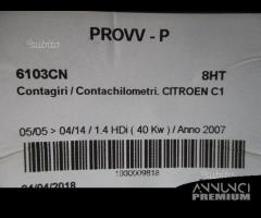 Contachilometri per Citroen C1 1.4 HDi