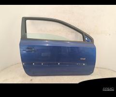 Porta anteriore destra blu Fiat Stilo 1° del 2005