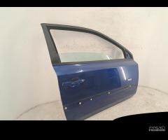 Porta anteriore destra blu Fiat Stilo 1° del 2005