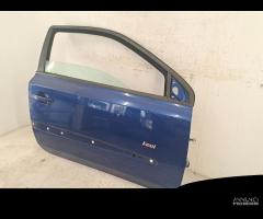 Porta anteriore destra blu Fiat Stilo 1° del 2005